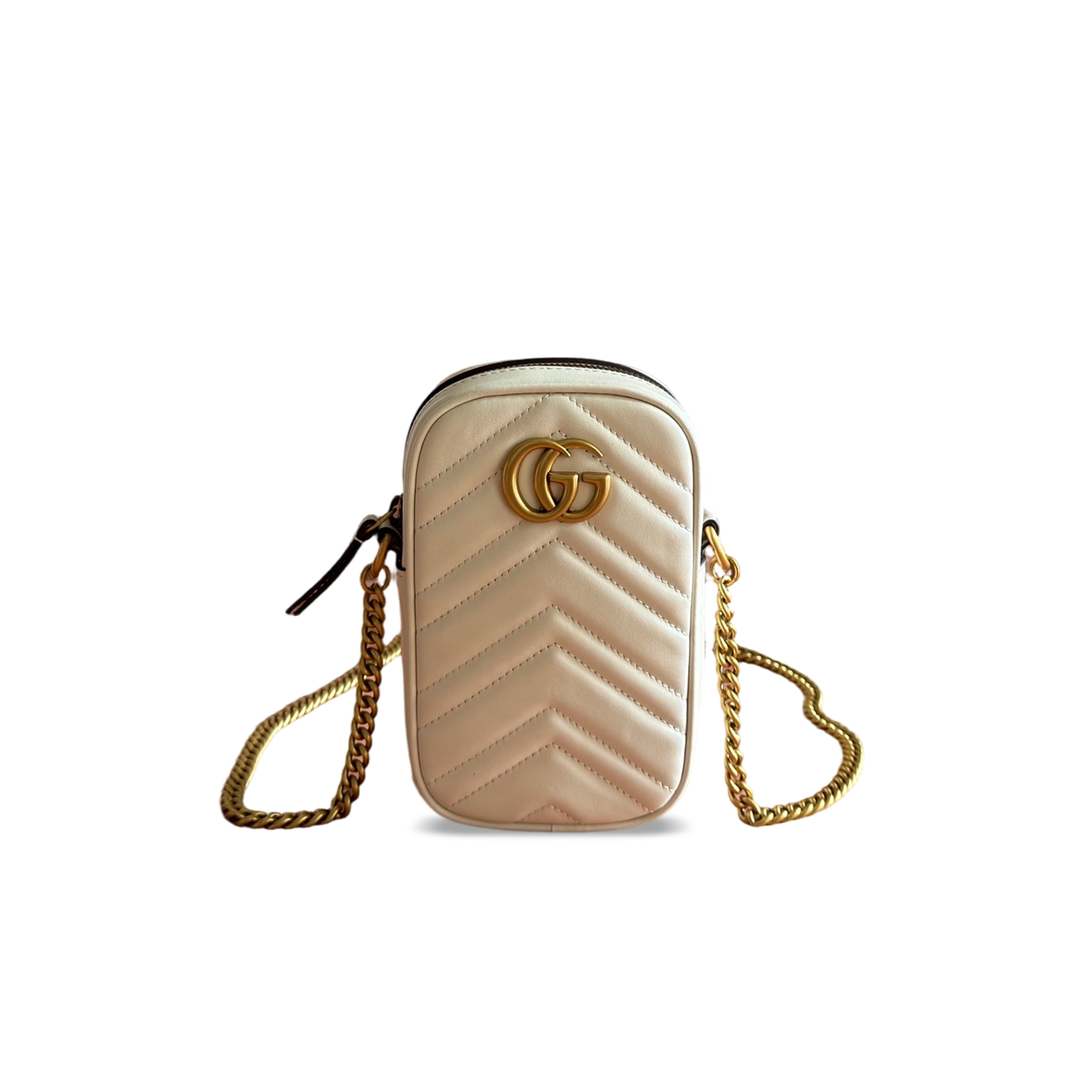 GUCCI GG MARMONT MINI BAG 598597 (17*10.5*5cm)